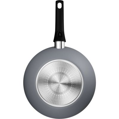 Сковорода Tefal ВОК Halo 28 см, алюміній, бакеліт, сірий (C3121953) | Зображення 5