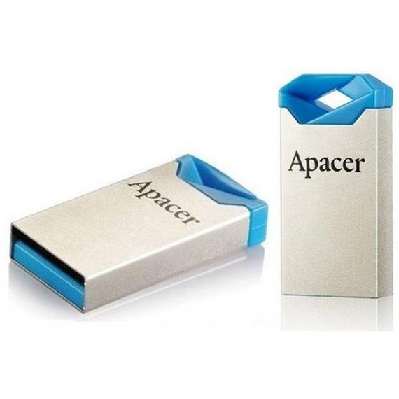 USB флеш накопичувач Apacer 64GB AH111 Blue USB 2.0 (AP64GAH111U-1) | Зображення 3