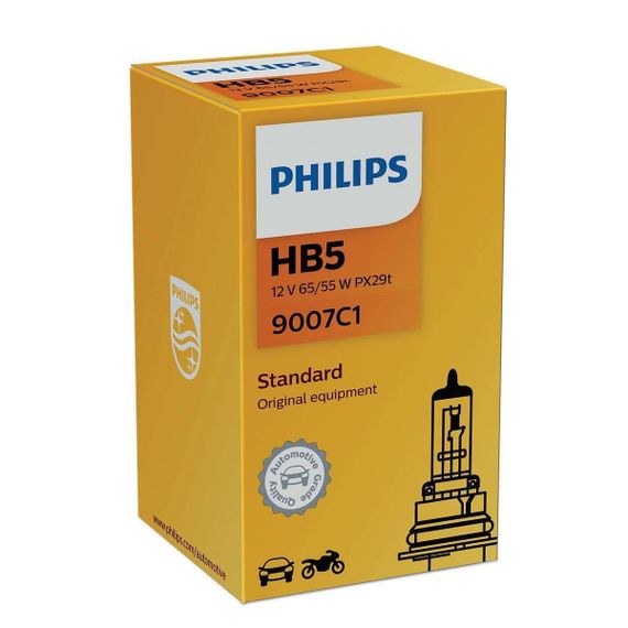 9007C1 (PHILIPS) HB5 12V 65/55W PX29t