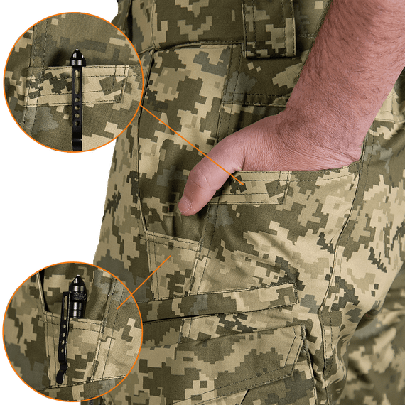 Штани Герць Poplin Піксель  (8254), S-Long | Зображення 7