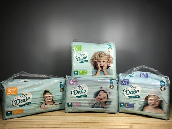 Підгузки Dada Extra Soft (усі розміри) — Польща, гіпоалергенні,
