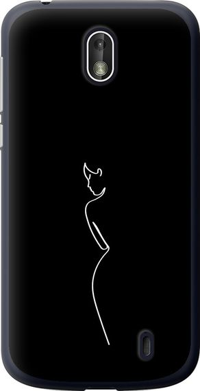 Чехол на Nokia 1 Силуэт1 "4590u-1373-17620"