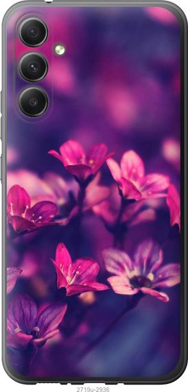 Чехол на Samsung Galaxy A34 A346E Пурпурные цветы "2719u-2936-17620"