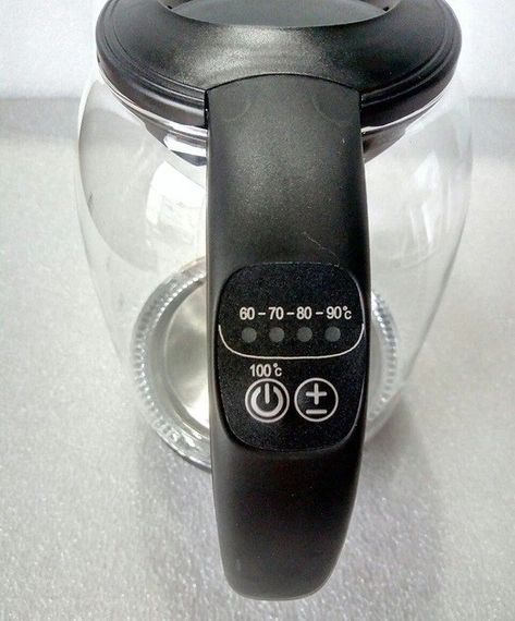 Електрочайник скляний Esperanza EKK027 Loire 1,7 л, 2200 Вт, з регулюванням температури та підсвіткою | Зображення 5