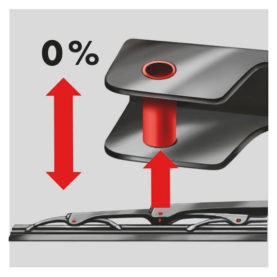 Щітка склоочисника HYBRID, L350 mm | Зображення 2
