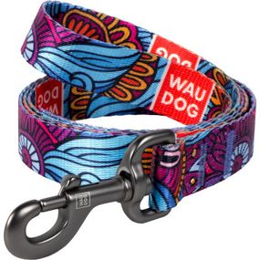 Поводок для собак WAUDOG Nylon "Лето" XS Ш 10 мм (5237)