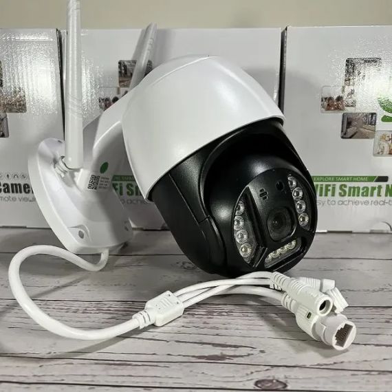 Поворотна Погодозахисна Сонячна Камера Безпеки SMAR 4G SOLAR CAM 1536P | Зображення 1