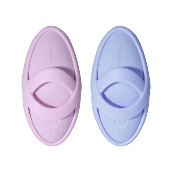 Смарт-вібратор для клітора Svakom Echo 2 Sky Blue, підігрів до 38 °C, знімна насадка на палець Sex Aura | Зображення 8