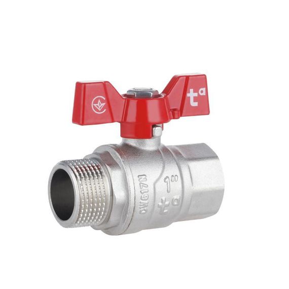 Кран кульовий Thermo Alliance Forte 1" ВН для води (метелик) SF607W25