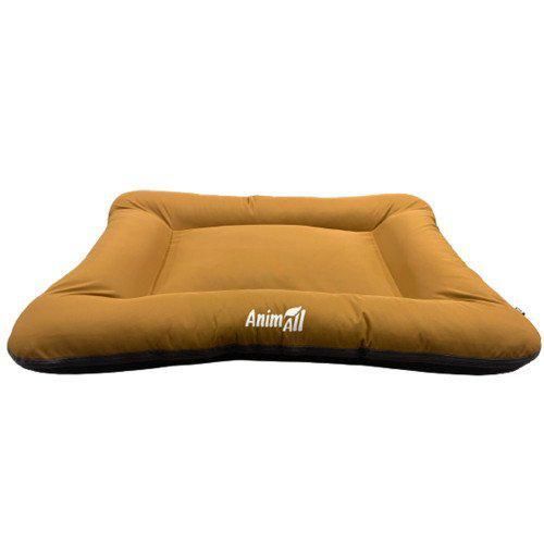 Лежанка AnimAll Super Max M ORANGE для собак і кішок, оранжева, 80×65 см