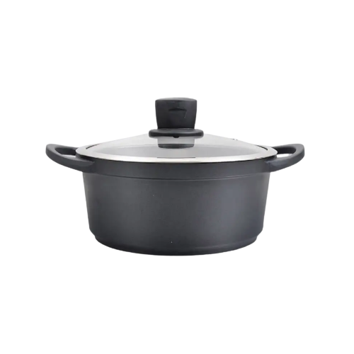 Каструля 4,3л скляна кришка двошарове а/п MR-4324 Maestro