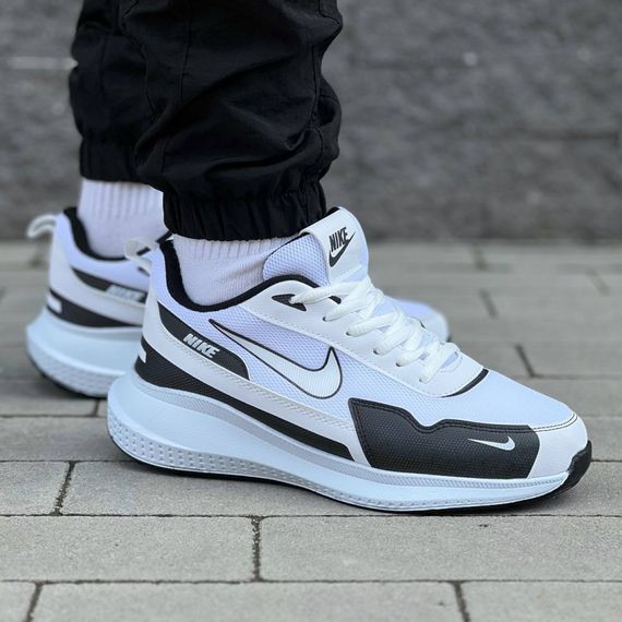 Кросівки Nike весна-літо колір  білий/чорний | Зображення 5