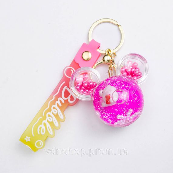 Дитячий брелок Hello Kitty Mouse 4×4.5 (см) для ключів, на сумку і рюкзак HP-55-33MOUS