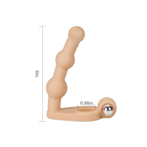 Насадка для подвійного проникнення - The Ultra Soft Double Bead 6 " | Зображення 3