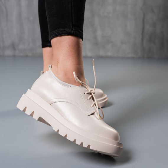 Броги женские Fashion Hogan 3792 40 размер 25 см Бежевый | Зображення 7