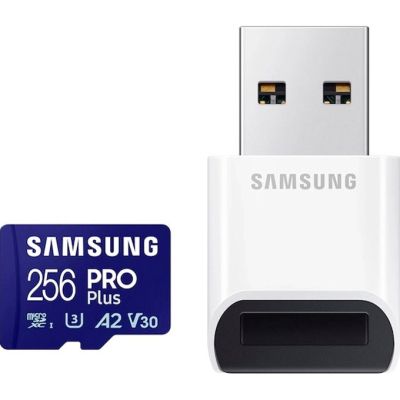 Карта памяти Samsung 256GB microSDXC class 10 UHS-I U3 V30 Pro Plus (MB-MD256SB/WW) | Зображення 1
