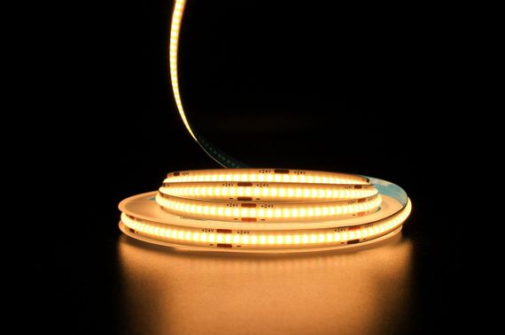 Світлодіодна LED стрічка PROLUM 24V СОВ 320 LED IP20 Series S Тепло-Білий 2800-3200K | Зображення 1