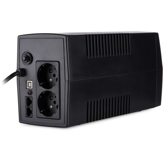 Пристрій безперебійного живлення Vinga LCD 800VA plastic case with USB (VPC-800PU) | Зображення 3