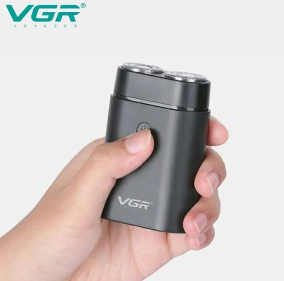 Електробритва роторна VGR V-347 BLACK з водонепроникним корпусом IPX7 (46261-V-347_357) | Зображення 7