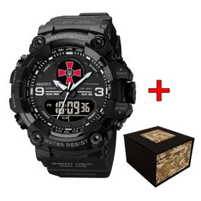 Чоловічий годинник Awarder 001 ЗСУ All Black