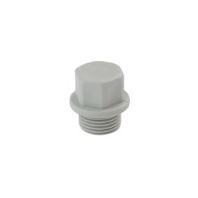 Заглушка пластикова PPR Rozma 20х1/2" РЗ без ущільнення