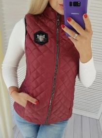 Жилетка 813 бордо