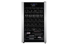 Холодильник для вина ARDESTO WCF-M34, 84.2см, 1 дв., Холод.отд. - 93л, ST, Темп.зон - 1, Черный (WCF-M34)