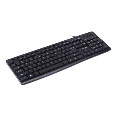 Клавиатура Gembird KB-UM-107-UA USB Black (KB-UM-107-UA) | Зображення 1
