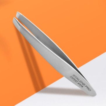 Пинцет для бровей Staleks Pro Expert 61/4