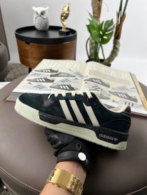 Мужские кроссовки Forum Low Black White , Вьетнам 46 29