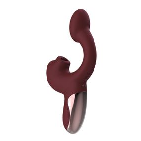 Смарт-вібратор Magic Motion Ponder Red, подвійна стимуляція, віброяйце+язичок для клітора