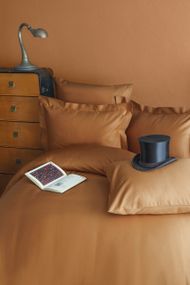 Комплект постільної білизни Issimo Simply Satin 200х220 см Terra Cotta