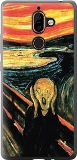 Чохол на Nokia 7 Plus Крик Мунка з пластику FCh_036390