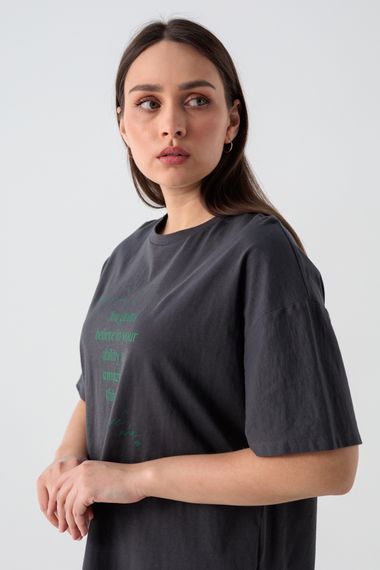 Футболка жіноча Pepper mint EB-02 L Графітовий (2000990472991) | Зображення 2