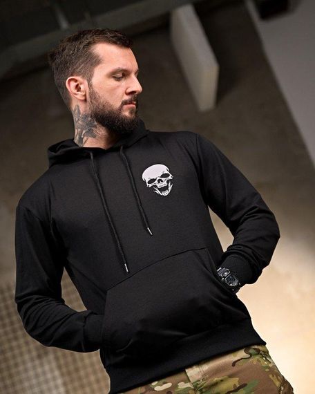 Мілітарі Худі Донецька область black РП7406 | Зображення 4