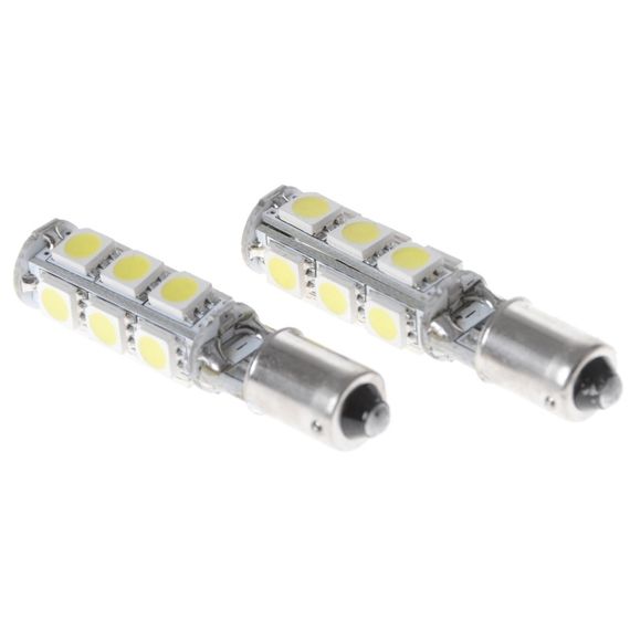 Лампа автомобильная светодиодная LED BA9S CW 13 12V | Зображення 2