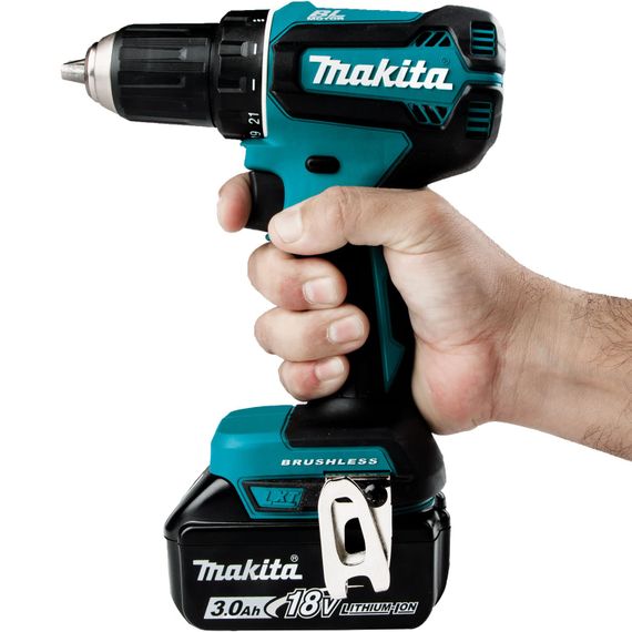 Шуруповерт аккумуляторный Makita DDF485ZJ (50 Нм, 1.5-13 мм, BL, LXT, без аккумуляторов и зарядного устройства) | Зображення 4