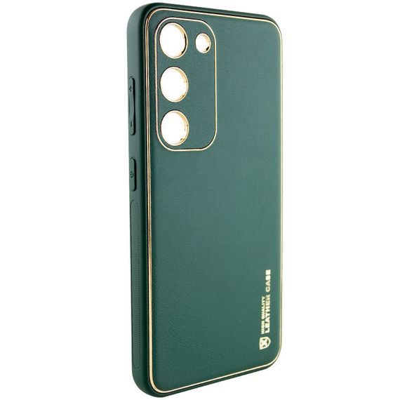 Шкіряний чохол Xshield для Samsung Galaxy S23+, Зелений | Зображення 1