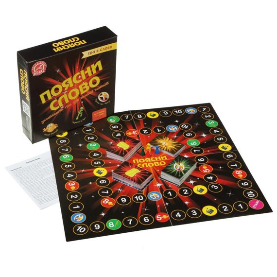 Настільна гра "Поясни слово" Arial 910800-U гра в слова, укр | Зображення 1
