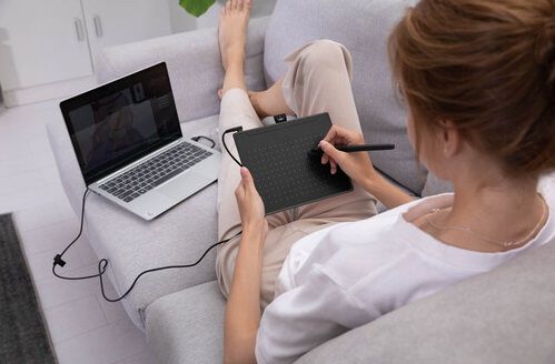 Графічний планшет Huion 6.3&quot;x3.9&quot; RTS-300 | Зображення 1