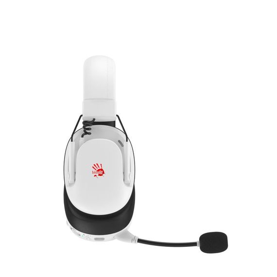 Гарнітура ігрова бездротова Bloody GR585 (White) з RGB підсвічуванням, білий колір | Зображення 5
