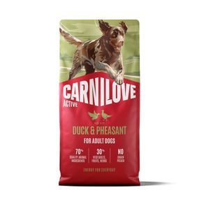Корм сухий Carnilove Active Duck & Pheasant для cобак качка і фазан 12 кг