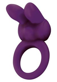 Эрекционное вибро кольцо Eos the Rabbit C-Ring sexstyle