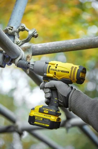 Гайковерт ударний акумуляторний Stanley Fatmax без АКБ та ЗП SFMCF900B | Зображення 3