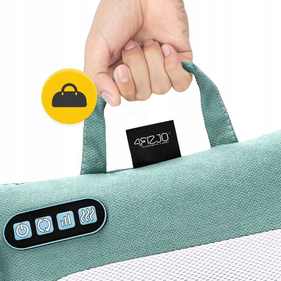 Подушка-масажер 4FIZJO Shiatsu Lite Green (P-5905973404143) | Зображення 3