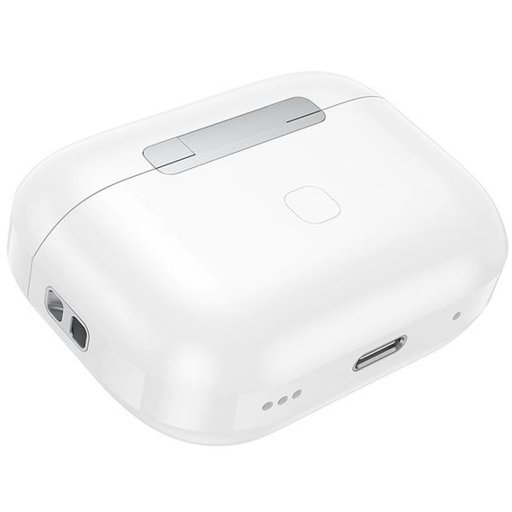 Бездротові TWS навушники Hoco EW88 Rampino with Touch Screen ANC White | Зображення 4