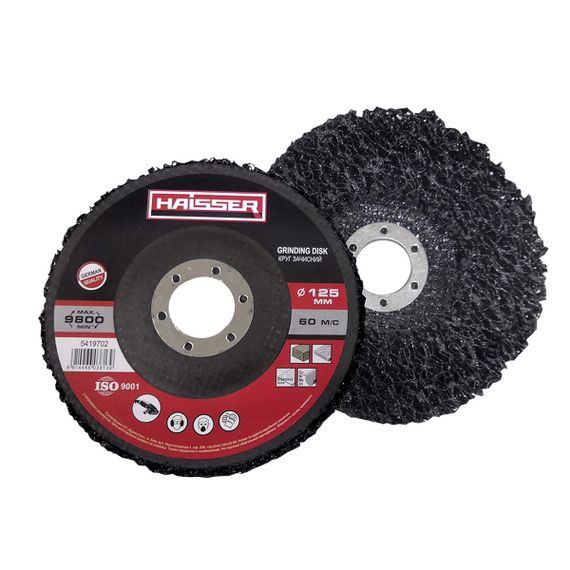 Haisser 5419702 Круг зачистне чорне 125 мм