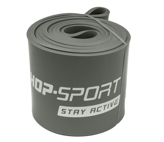 Резинка для фітнесу Hop-Sport 55-137кг HS-L101RR сіра | Зображення 4