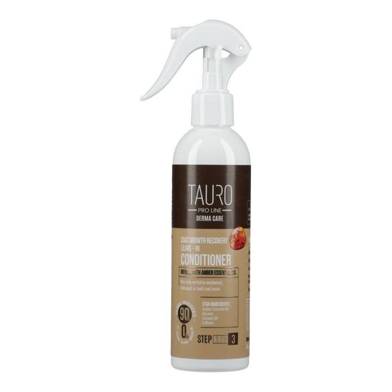 Кондиціонер для собак і котів Tauro Pro Line Derma Care Coat Growth Recovery Leave-In Conditioner, 250 мл