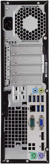 ПК HP EliteDesk 800 G2 SFF / Intel Core i5-6500 (4 ядра по 3.2 - 3.6 GHz) / 8 GB DDR4 / 500 GB HDD / Intel HD Graphics 530 / DVD-ROM б/в | Зображення 2